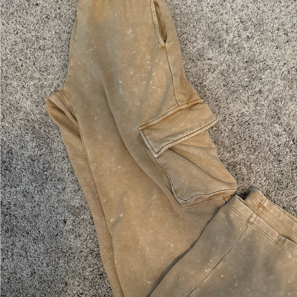 Tan Cargo Pants